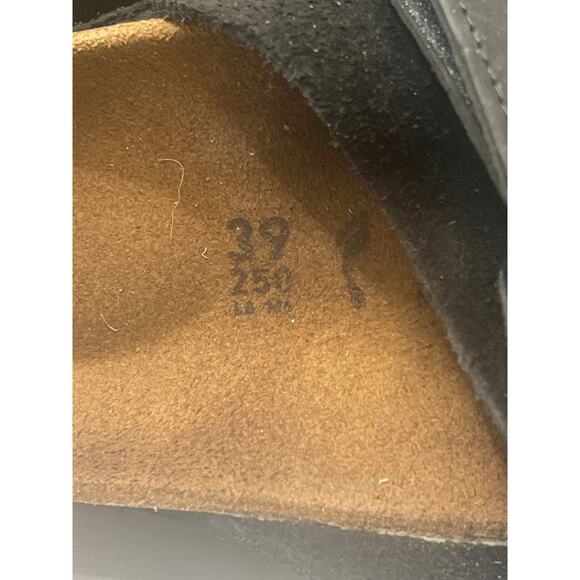 Birkenstock Uji Nubuck-Suede Leather - Black Size EU 39/ 8 a 8.5 US - Picture 7 of 10